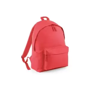 image of Bagbase Original Fashion Backpack (One Size) (Coral)