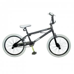Image of Muddyfox Lithium Kids BMX Bike - Black/Brown