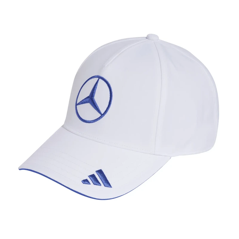 Image of Adidas Mercedes AMG baseball cap Petronas Formula One Team Kimi Antonelli Blanc Unisex 56/58 cm