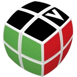 Image of V-CUBE 2x2 White Pillow