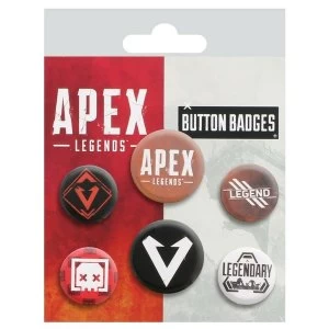 image of Apex Legends Icons Badge (Pack Of 6)