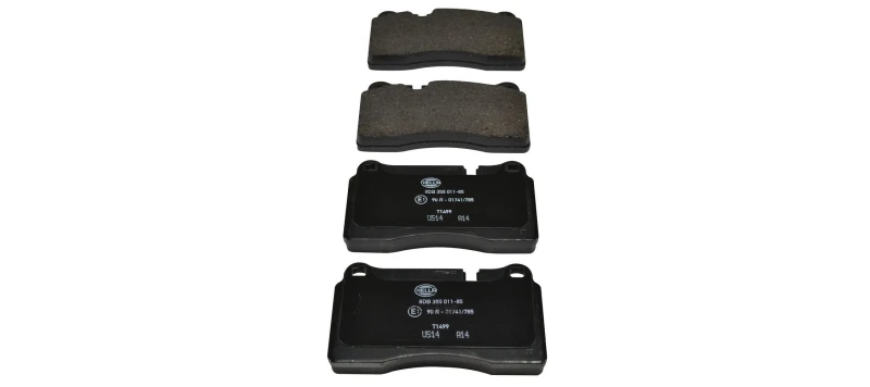 Image of HELLA Brake pad set HELLA 8DB 355 011-851
