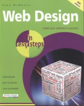 Image of Web Design in Easy Steps by Sean Mcmanus Paperback