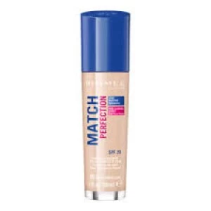 image of Rimmel Match Perfection Foundation Fair Porcelain