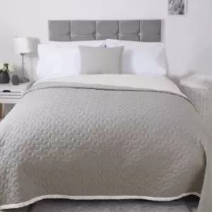 Image of Belledorm Panama Quilted Bedspread (Kingsize) (Natural)