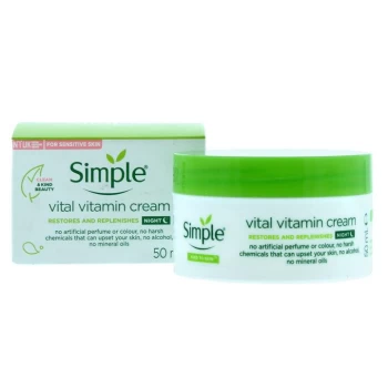 image of Simple Vital Vitamin Cream - Night Cream