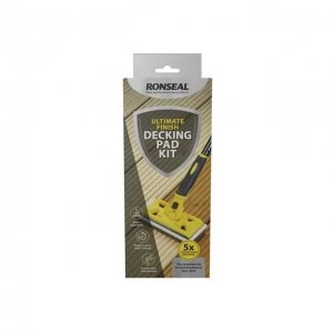 image of Ronseal Ultimate Finish Decking Pad Kit