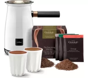 image of HOTEL CHOCOLAT HC01 Velvetiser Hot Chocolate Machine - White