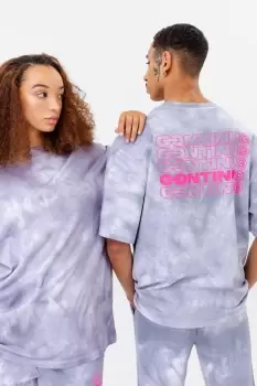 image of Oversized Back Print T-Shirt