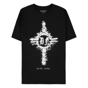 Image of Death Note T-Shirt Death Cross Size L