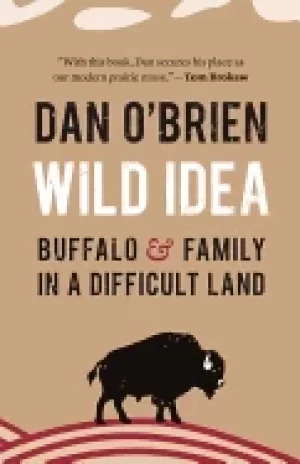 Image of wild idea buffalo and family in a difficult land