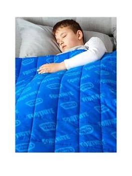 Image of Fortnite NA NA Weighed Blanket - 3KG, Blue, Size 3Kg
