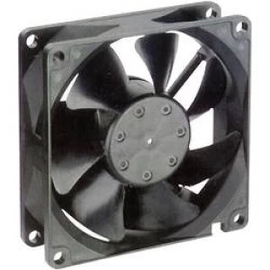 Axial fan 115 V AC 54 m3h L x W x H 80 x 80 x 38mm NMB Mineb