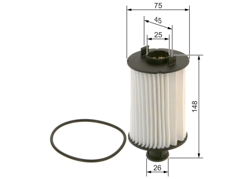 Image of Oil filter Bosch F 026 407 269