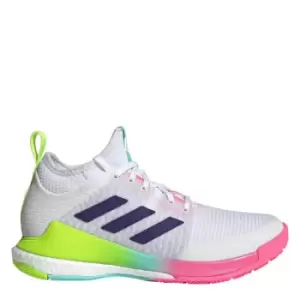 Image of adidas Crazyflght Mid Indoor Court Trainers - White