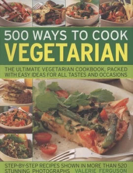 Image of 500 Ways to Cook Vegetarian by Valerie Ferguson Paperback