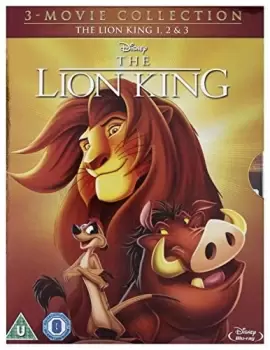 Disney The Lion King 1-3 Boxset Bluray