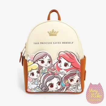 Image of Loungefly Disney Princess Chibi Mini Backpack - VeryNeko Exclusive