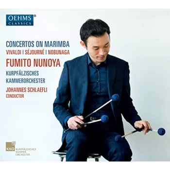 Image of Fumito Nunoya - Vivaldi/Séjourné/Nobunaga: Concertos On Marimba CD