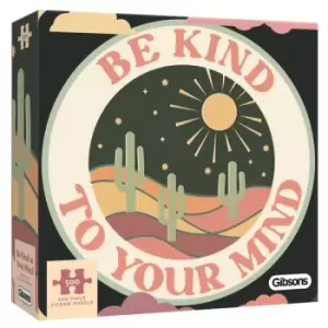 Image of Gibsons Be Kind to Your Mind 500 Piece Jigsaw Puzzle