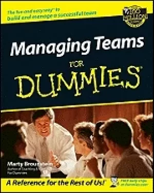 Image of managing teams for dummies