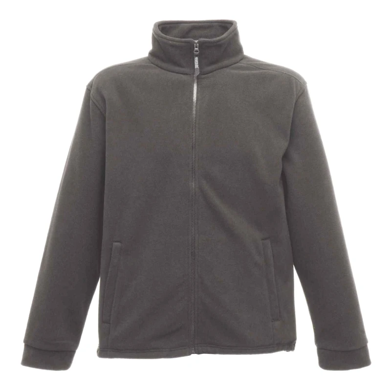 Image of Regatta Professional Mens Full Zip Fleece Jacket in Dark Grey Size: Medium Dark Grey Male M
