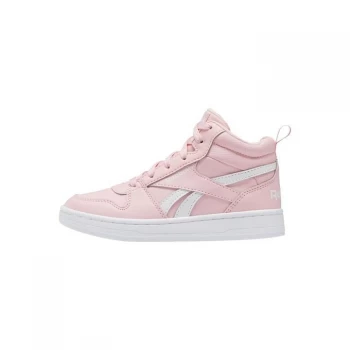 Image of Reebok Royal Prime Mid 2 Shoes - Pink Glow / Pink Glow / Cloud