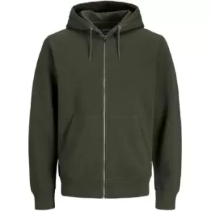 image of Jack and Jones Zip Hoodie - Green