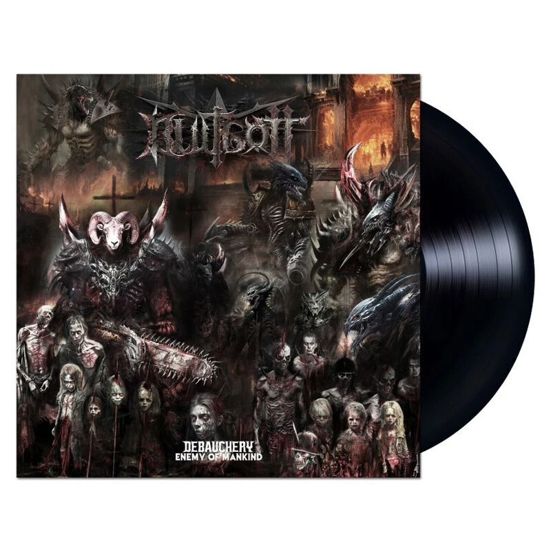 Image of Blutgott Enemy of mankind (Debauchery Version) LP multicolor Onesize Unisex