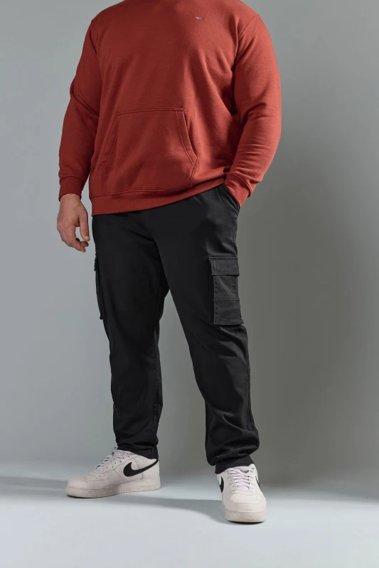 Image of BadRhino BadRhino Men Stretch Cargo Trousers in Dark Navy Size: 40R Dark Navy 40R Male 5059738088830