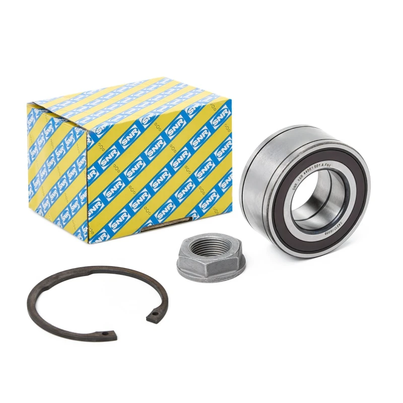 Image of SNR R159.58 Wheel bearing kit Front Axle Left, with integrated magnetic sensor ring Wheel Bearing Kit (654)