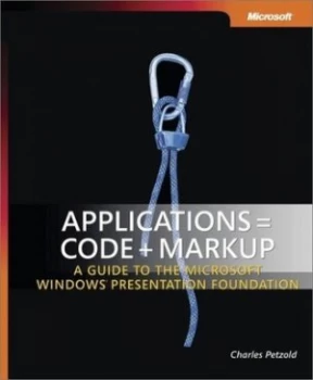 Image of Applications Code + Markup by Charles Petzold Book