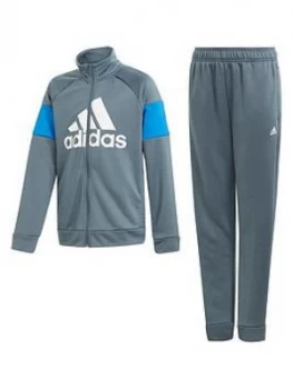 Image of Adidas Childrens Badge Of Sport Tracksuit - Navy