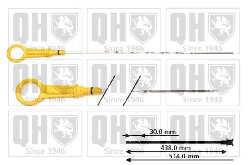 Image of QUINTON HAZELL Oil Dipstick QUINTON HAZELL QOD155