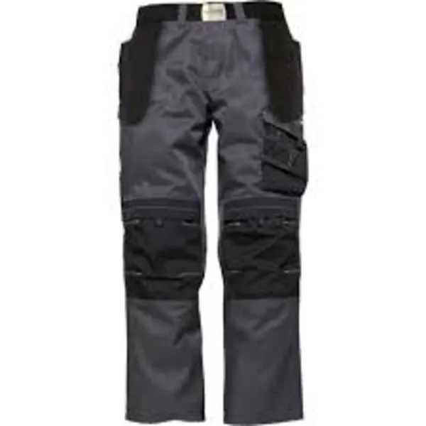 Apache Mens Pro Twill Trousers APAPTT3130 Colour: Black / Grey