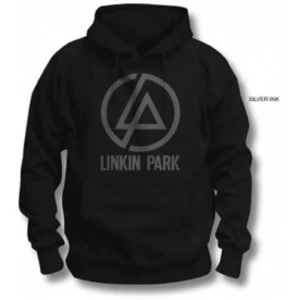 image of Linkin Park Logo Pullover Hoodie Black: X Large