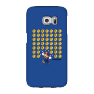 image of Nintendo Super Mario Coin Drop Phone Case - Samsung S6 Edge - Snap Case - Gloss