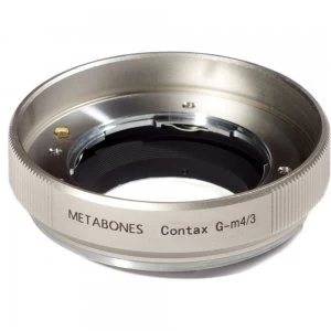 image of Metabones Contax G Lens to to Micro Four Thirds Mount Adapter - CG-M43-GD1 - Champagne