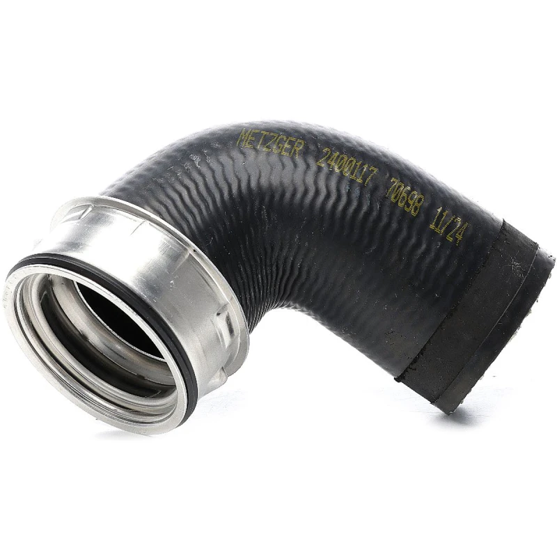 Image of METZGER 2400117 Turbocharger Hose without clamp, with quick coupling Charger Intake Hose (3314)