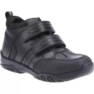 Image of Hush Puppies Boys Jezza Junior Leather Pull On School Boots UK Size 1 (EU 33)