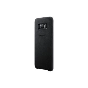 Image of Samsung EF-XG955ASEGWW Galaxy S8 Plus Alcantara Cover in Silver