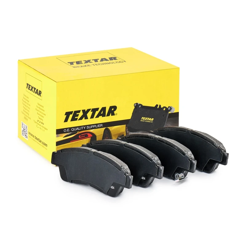 Image of TEXTAR 2160101 Brake pad set with acoustic wear warning Brake Pad Set,disc brake (402)
