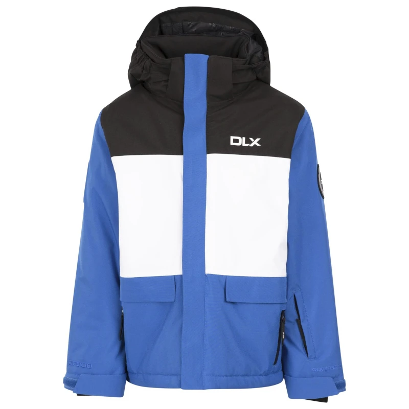 Image of Trespass Garcia DLX Ski Jacket in Blue Size: 2-3 Years Blue Unisex 2-3 Years