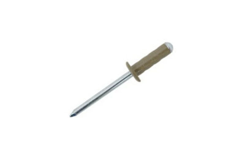 Image of Jrp Riveting Products 4.8 X 15mm Aluminium/steel Dome Head Rivets - Jrpclasdm4815Sg - Box Of 500