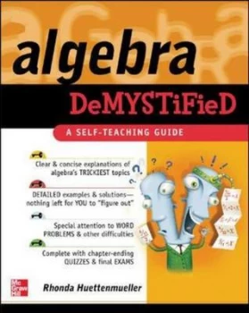 Image of Algebra Demystified by Rhonda Huettenmueller Paperback