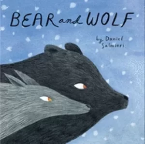 Image of bear and wolf