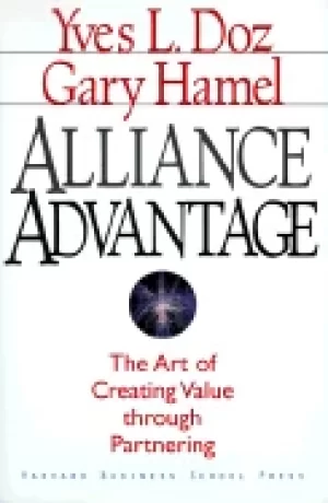 Image of alliance advantage the art of creating value through partnering