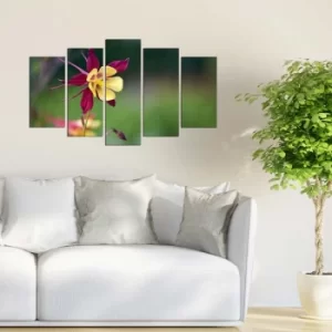 Image of 5MX-76 Multicolor Decorative MDF Painting (5 Pieces)
