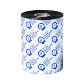 image of Brother BRP-1D600-110 Original Standard Resin Thermal Transfer Black Ink Ribbon 110mm x 600m - 6 Pack