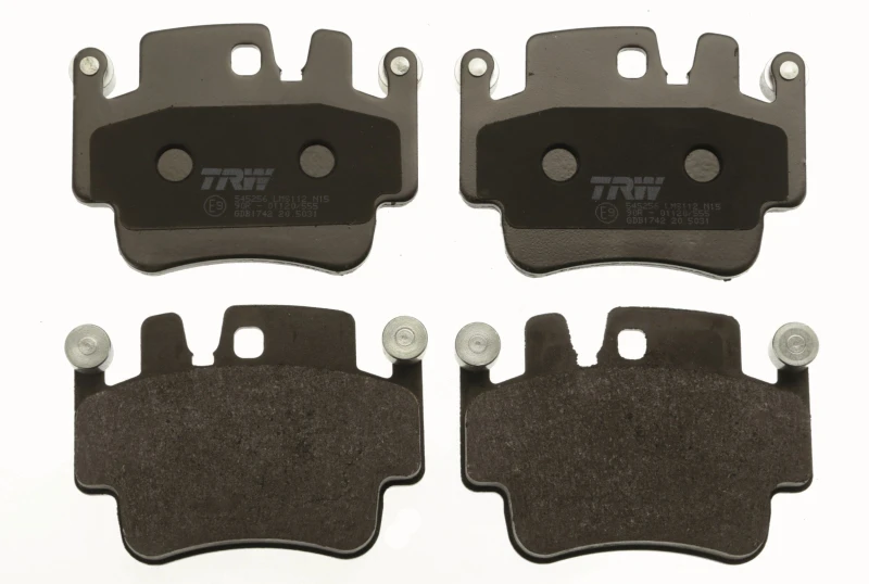 Image of TRW GDB1742 Brake pad set prepared for wear warning indicator Brake Pad Set,disc brake (402)
